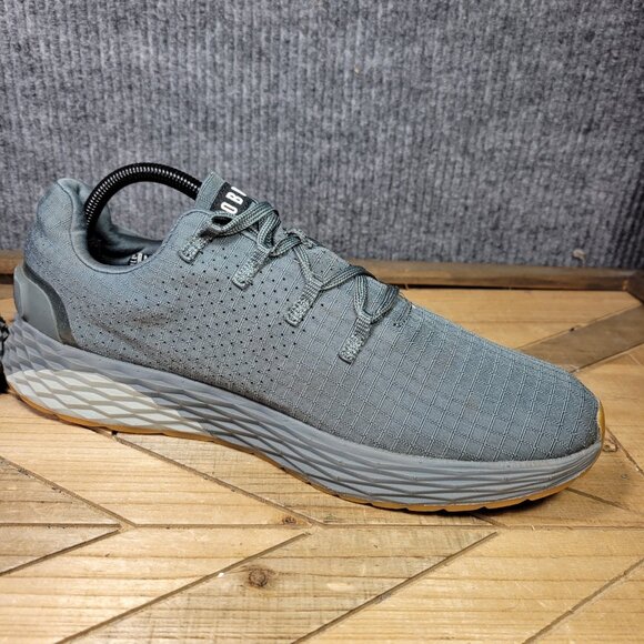 NOBULL All Day Ripstop Runner  Mens 10 Running Athletic  Shoes Gray / Gum - Picture 6 of 11